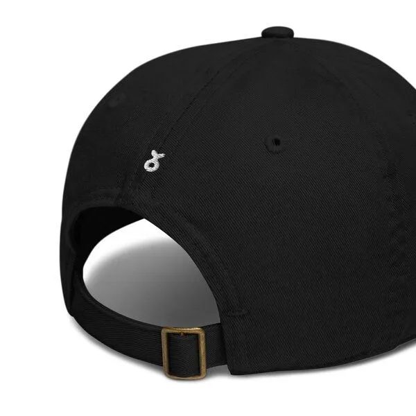 PepMelon Frühlingsvögel - 3D gestickte Bio-Baseballmütze, Baseball Cap Birds, Grau, – Produktbild 3 von 3