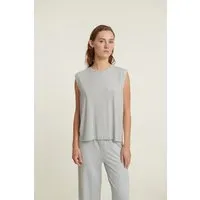 Basic Apparel Basic Apparel Top Jolanda aus Tencel (Lyocell), Grau (high rise), – Produktbild 1 von 1