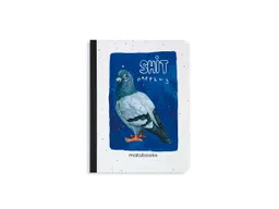 matabooks® Matabooks Notizbuch mit Samen aus Graspapier DIN A6, pigeon grey – Produktbild 1 von 1