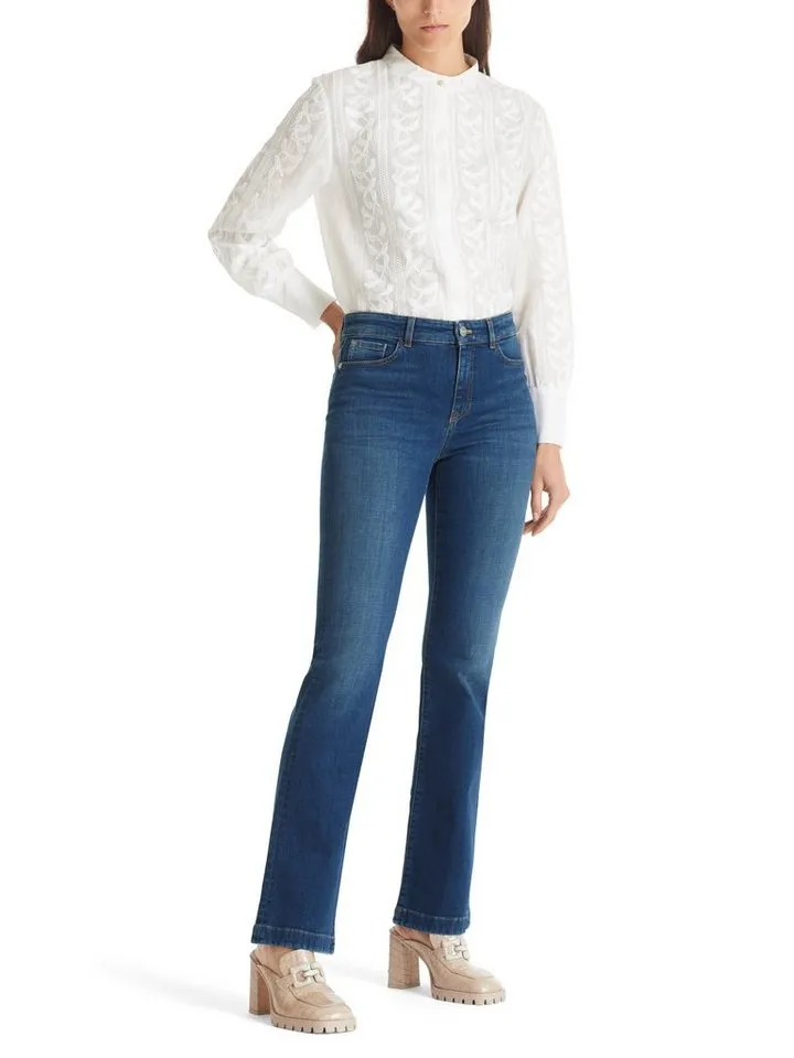 Marc Cain Marc Cain 5-Pocket-Jeans, Blau, – Produktbild 1 von 5