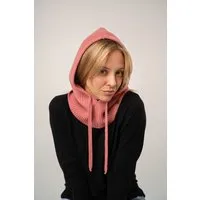 Kopyto Kopyto Feinstrick Balaclava CAPYBARA Plüsch Wollkapuze 100% Merinowolle RWS-zertifiziert Eco, Rosa, – Produktbild 1 von 1