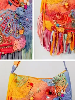 Sophia Pirrera Sophia Pirrera Boho-Tasche "Aurora" (Variante gelber Gurt) – Produktbild 1 von 1