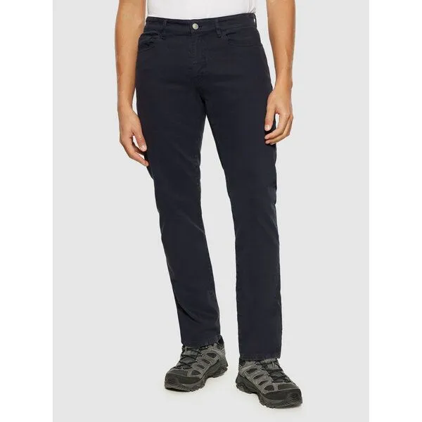 KnowledgeCotton Apparel KnowledgeCotton Apparel Chino Hose CHUCK Garment-Dyed 5-Pocket aus Bio-Baumwolle, Blau (night sky), – Produktbild 1 von 3