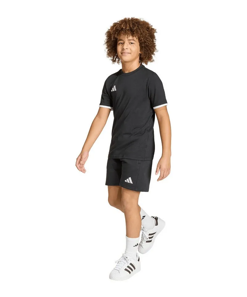 adidas Performance adidas Performance T-Shirt adidas Performance Entrada 26 T-Shirt Kids Baumwolle, Schwarz, – Produktbild 3 von 5