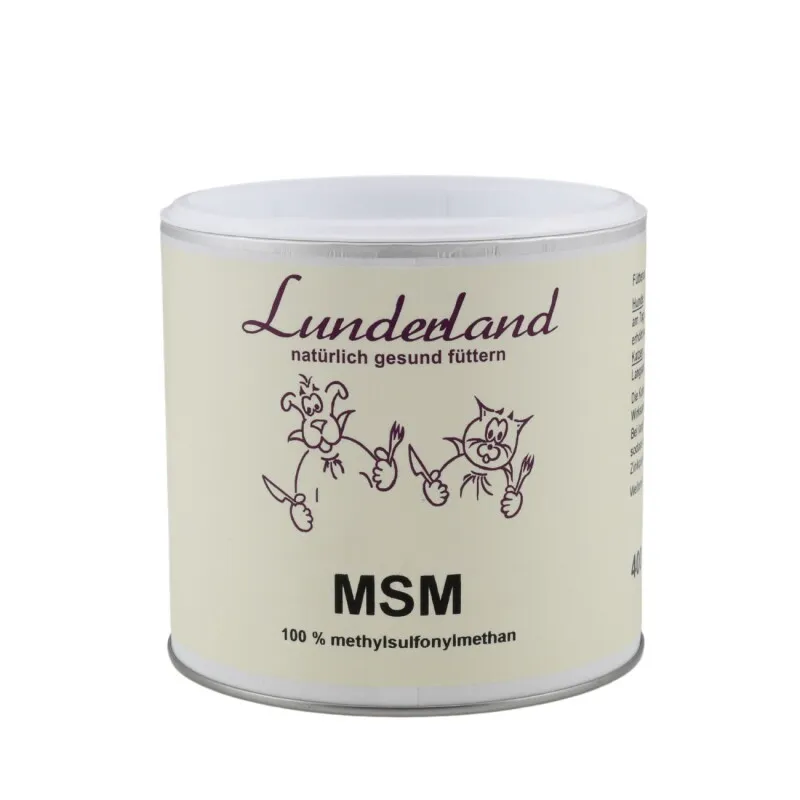 Lunderland Lunderland MSM 400 g – Produktbild 1 von 2