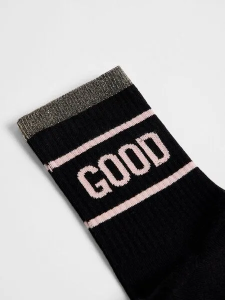 LANIUS LANIUS Statement-Socken, Black, – Produktbild 4 von 4