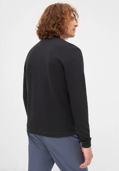 Givn Berlin Givn Berlin Blouson CARTER aus Bio-Baumwolle (Rib), Black (rib), – Produktbild 3 von 4