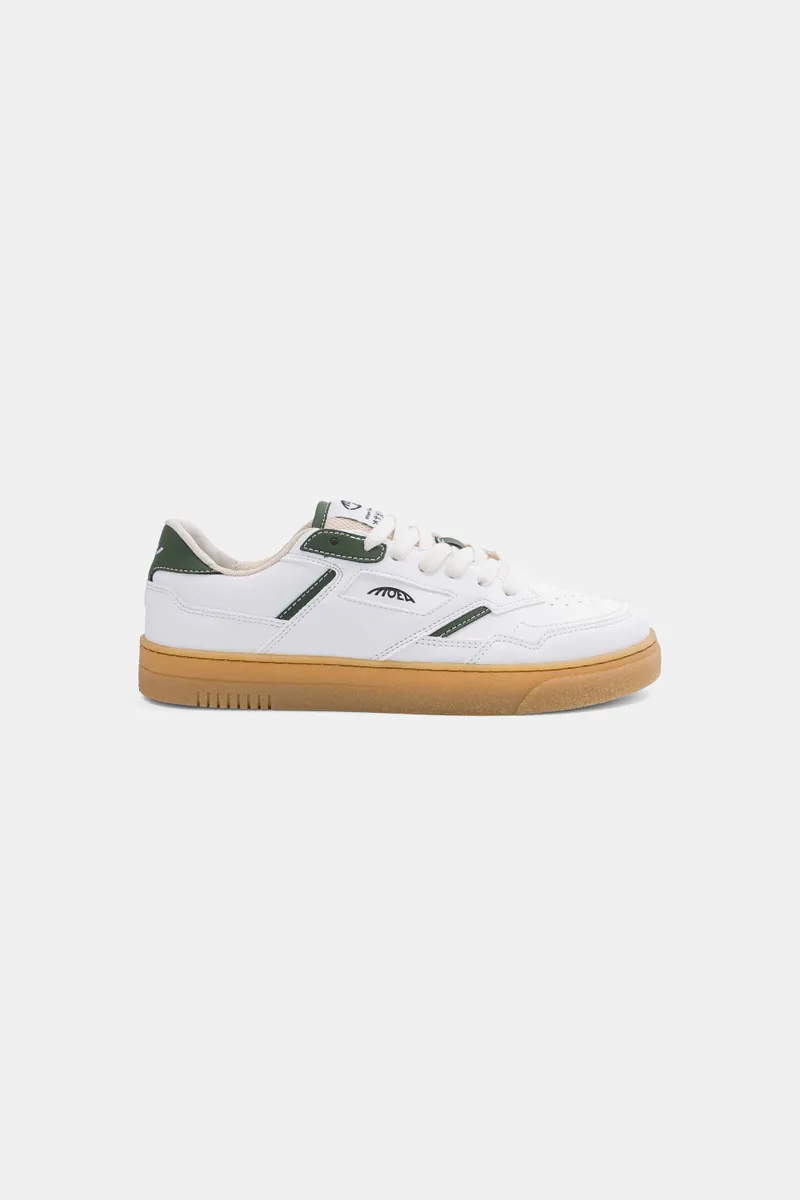 MoEa MoEa Herren vegan Sneakers Origin Low & Grüner Apfel, Weiß, – Produktbild 1 von 2