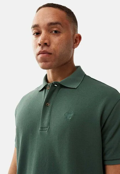 Honesty Rules Honesty Rules Basic Polo Shirt, Cilantro-green, – Produktbild 3 von 4