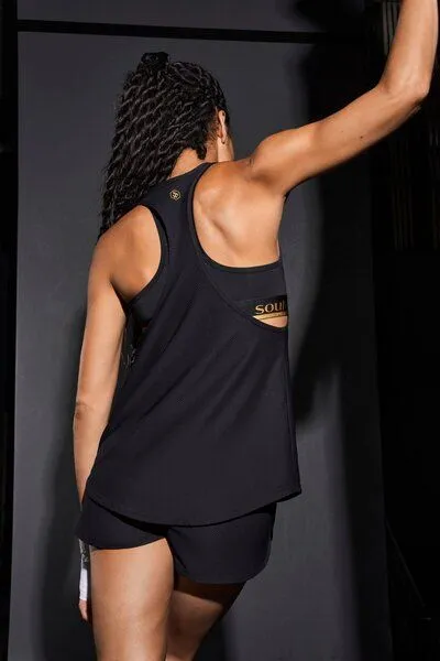 Soulwear Soulwear Damen Sport Tank-Top "Light", Schwarz, – Produktbild 4 von 4
