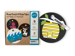 Hanniline Kontrastkarten ab dem 6. Lebensmonat 20 Motive Maße 15 x 15 x 2 cm – Produktbild 1 von 1