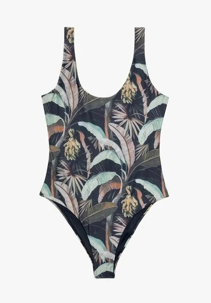 Lovjoi Lovjoi Badeanzug JUBAEA aus regeneriertem & recyceltem Material, Botanical garden dark, – Produktbild 1 von 1
