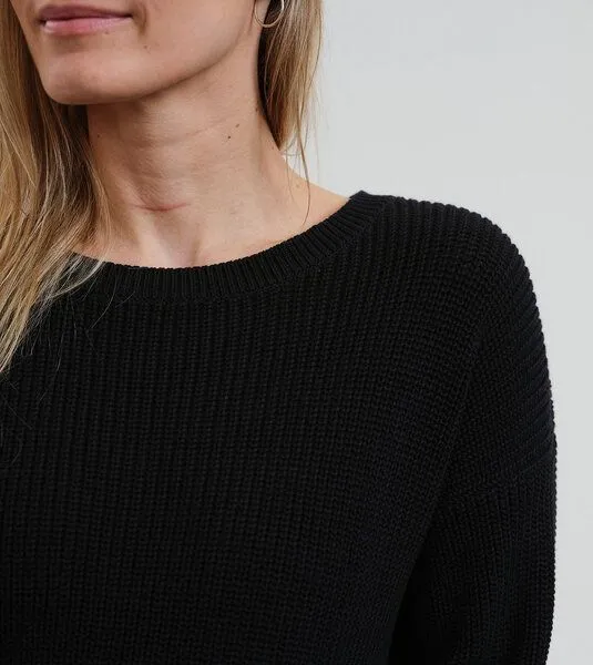 Gary Mash GARY MASH Pullover Peyla aus Biobaumwolle, Schwarz, – Produktbild 3 von 4