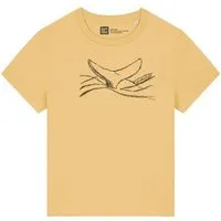 ilovemixtapes ilovemixtapes Walflosse Damen T-Shirt, Nispero yellow (gelb), – Produktbild 1 von 1
