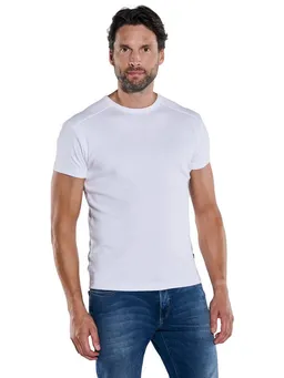 Engbers T-Shirt Herren Basic-Shirt "My Favorite" organic, Reinweiss – Produktbild 1 von 1