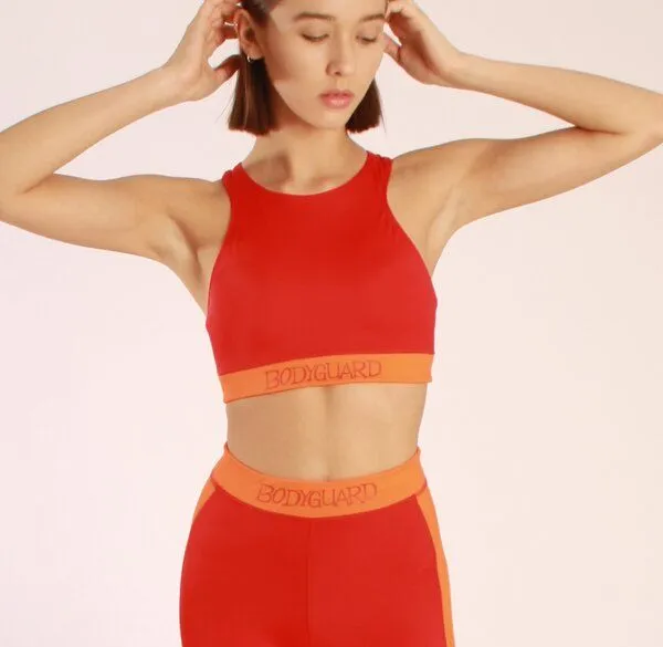 Bodyguard Bodyguard Sports Bra - Lipari, Rot, – Produktbild 3 von 4