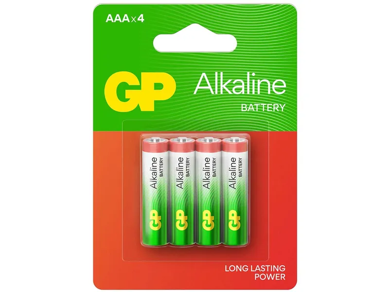 GP Battery 4er-Pack GP Battery Alkaline Batterie AAA 1,5 V – Produktbild 1 von 1