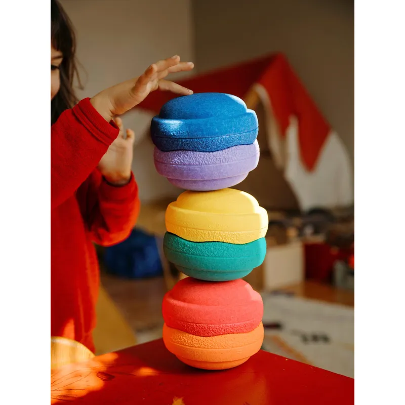 Stapelstein® Stapelstein® Original Mini rainbow classic Ø 13,5cm, H: 6cm – Produktbild 1 von 8
