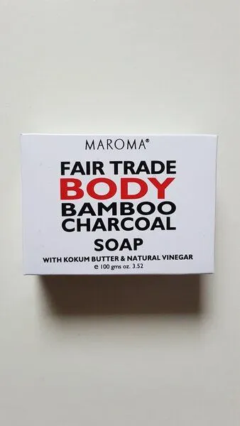 MAROMA MAROMA Körperseife Bamboo Charcoal 100g – Produktbild 2 von 2