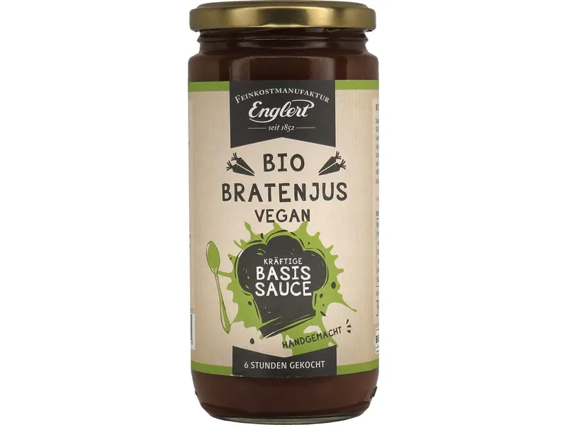 Englert Feinkost Englert Feinkost Bio-Bratenjus, vegan, 390 ml – Produktbild 1 von 1