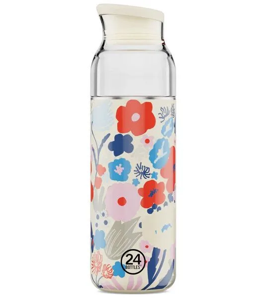24bottles 24bottles Isolierte Casa Carafe 1 Liter aus Edelstahl, Grey, – Produktbild 4 von 5