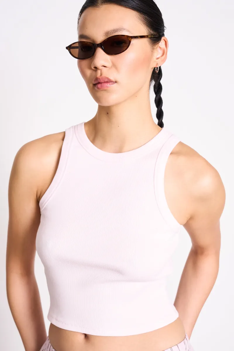 JAN N JUNE JAN N JUNE Damen vegan Tanktop Porto, Hell-pink, – Produktbild 2 von 2
