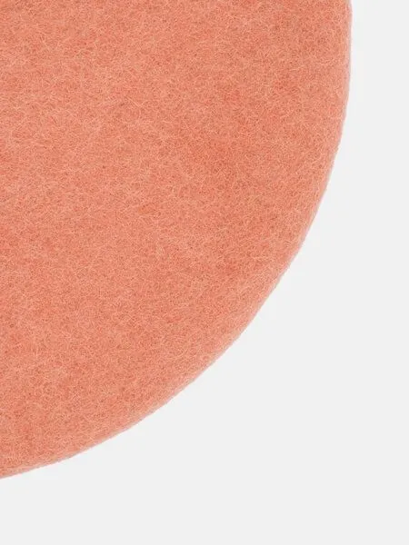 myfelt myfelt Flachfilz Sitzauflage (⌀ 36 cm, 36 x 36 cm), Lachsfarben (lea), – Produktbild 2 von 4