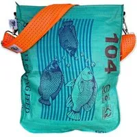 Beadbags Beadbags Shopperbag TJ77 recycelter Reissack mit Tampenjangurt, Grün, – Produktbild 1 von 1