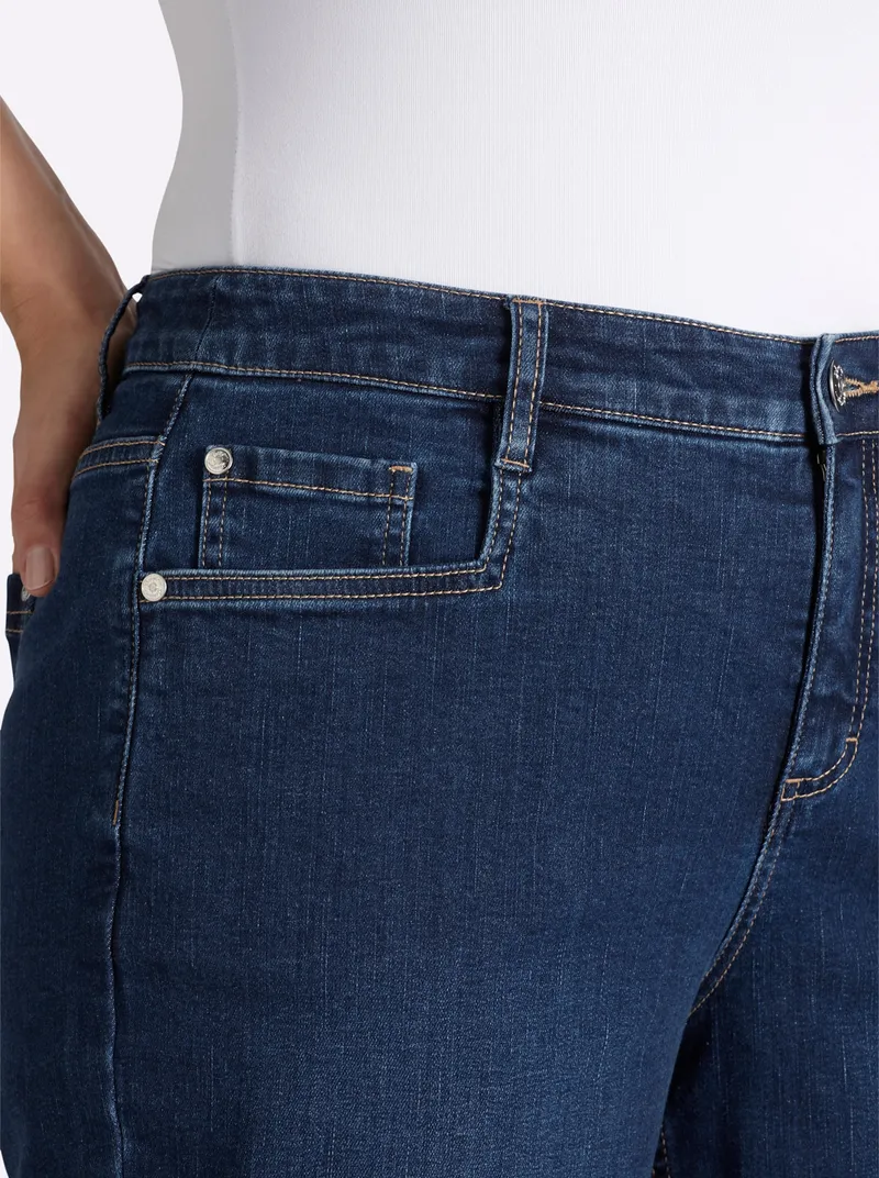 sheego 7/8-Jeans blue-stone-washed, Blue-stone-washed, – Produktbild 2 von 2