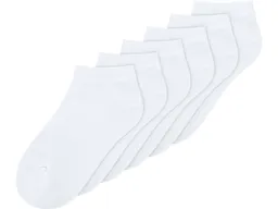 MELA MELA 6er-Pack Bio-Sneaker-Socken, weiß, Gr. 39/42 – Produktbild 1 von 1