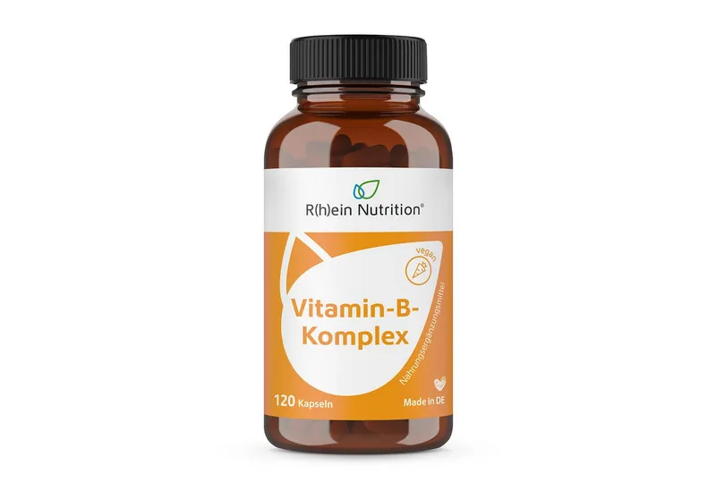 R(h)ein Nutrition R(h)ein Nutrition Vitamin B-Komplex Kapseln, 120 St., 38.6 g – Produktbild 1 von 5