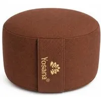 Yosana Yosana Yogakissen rund, Meditationskissen 30x15cm, Erdbraun, – Produktbild 1 von 1