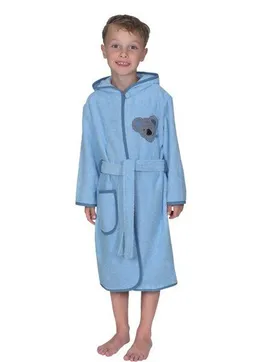 Wörner Wörner Kinder Bademantel "Koala" GOTS zertifiziert 2 Farben wählbar – Produktbild 1 von 1