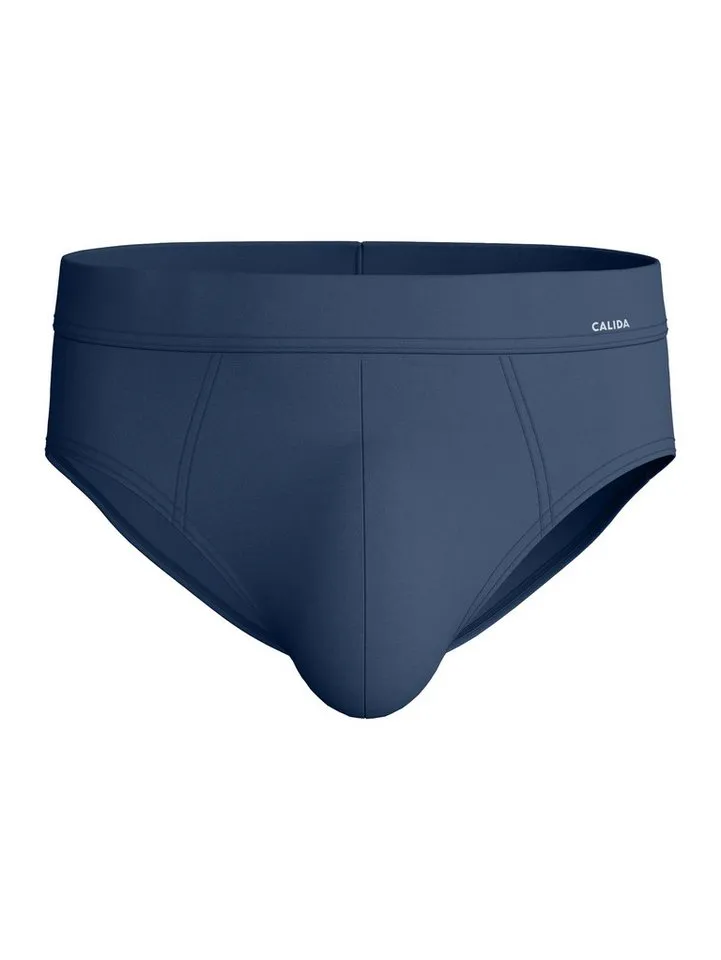 CALIDA CALIDA Slip Balanced Day ohne Eingriff, temperatur- und feuchtigkeitsregulierend, elastisch, Blau, – Produktbild 2 von 5