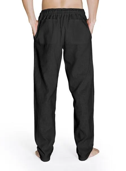 SCHAZAD Leinenhose CHINO von SCHAZAD, Schwarz, – Produktbild 3 von 3