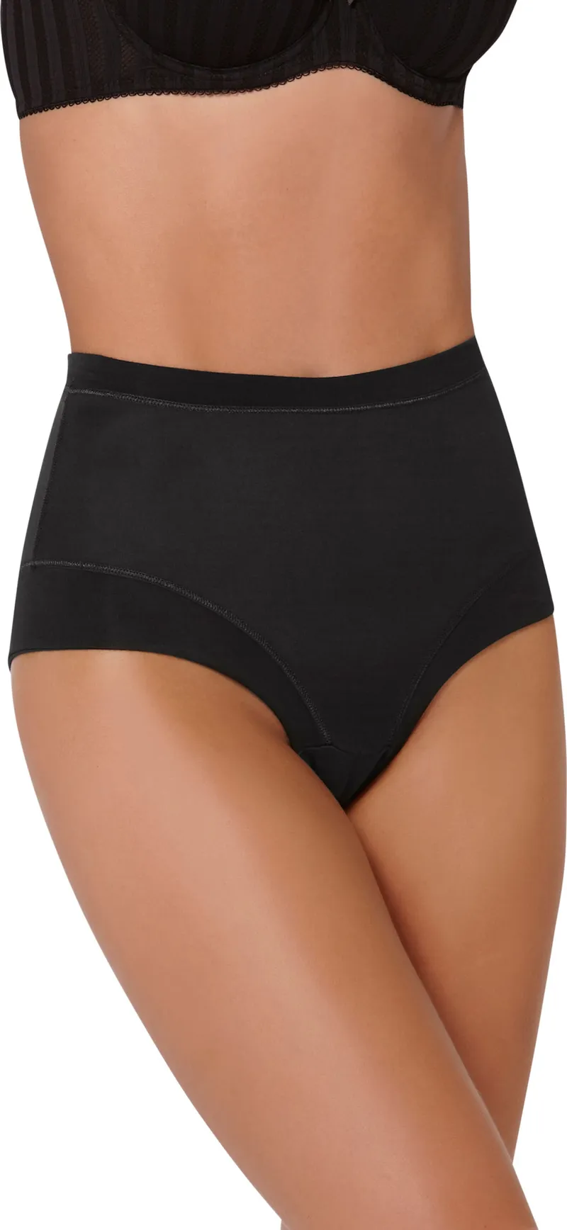 wäschepur Taillenslip schwarz, Schwarz, – Produktbild 2 von 2