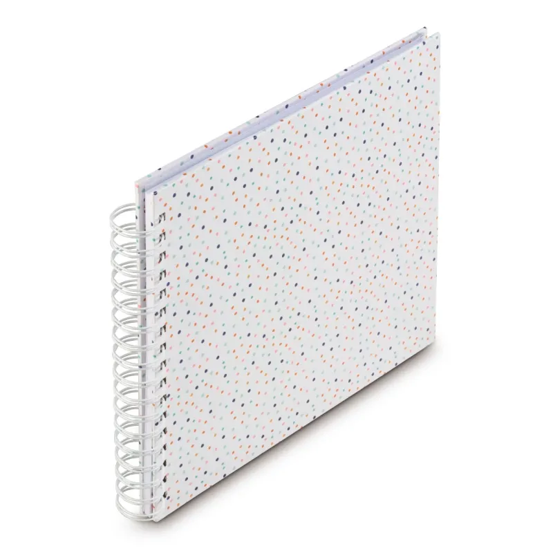 Hama Hama Spiral-Album "Confetti", 28x24 cm, 50 weiße Seiten – Produktbild 1 von 4