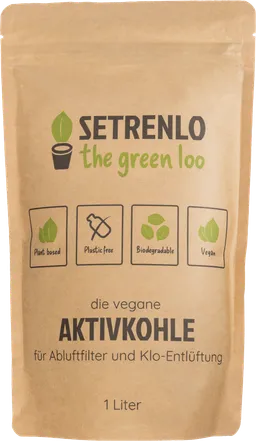 Setrenlo Setrenlo Vegane Aktivkohle für Abluftfilter und Klo-Entlüftung – Produktbild 1 von 1