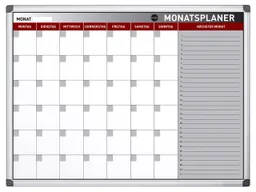 Bi-Office Earth Bi-Office Earth Whiteboard 'Earth', Plantafel Monat 90 x 60 cm – Produktbild 1 von 1