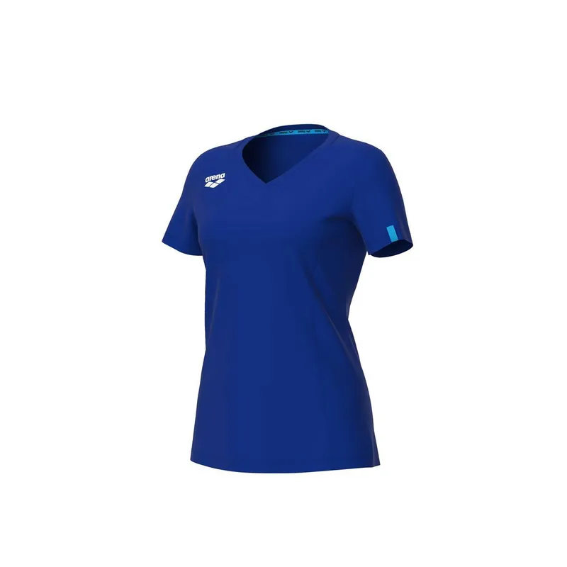 arena T-Shirt Frau Arena Team Panel, Blau, – Produktbild 1 von 1