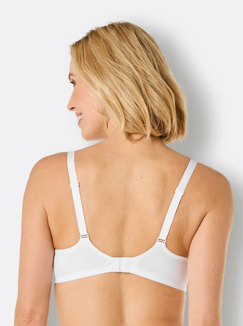 wäschepur BH ohne Bügel weiß, Weiß, – Produktbild 2 von 2