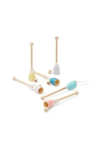 Me&Mine Mini-Becher und Ball aus Holz von Me&Mine, Koralle, – Produktbild 2 von 2