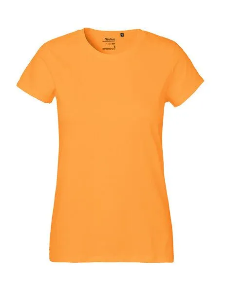 Neutral Neutral® Damen Classic T-Shirt von Neutral Bio Baumwolle, Okay orange(orange), – Produktbild 1 von 4