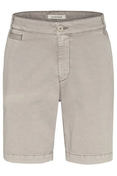 Wunderwerk Wunderwerk Kurze Herrenhosen aus Bio-Baumwolle "Mika short", Beige (clay beige 240), – Produktbild 3 von 4