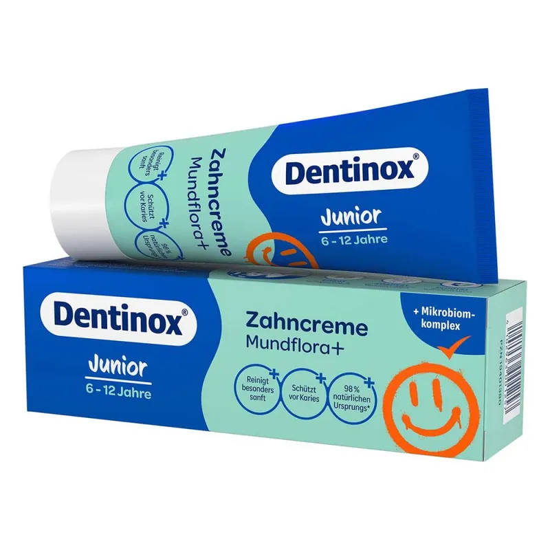 Dentinox Dentinox Zahncreme Mundflora+ Junior – Produktbild 1 von 1
