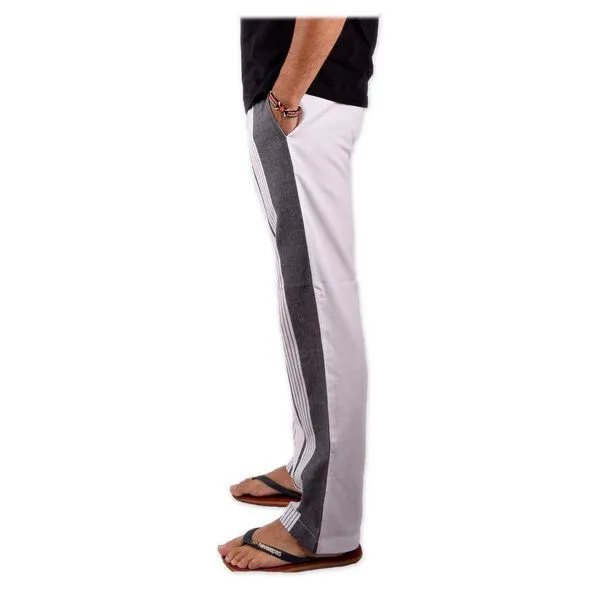 Africulture Africulture Kikoy Hose, unisex, Weiss, – Produktbild 2 von 2