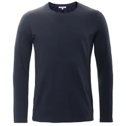 Living Crafts LIVING CRAFTS - Herren Langarm-Shirt - Blau (100% Bio-Baumwolle), Nachhaltige Mode, Bio Bekleidung – Produktbild 1 von 1