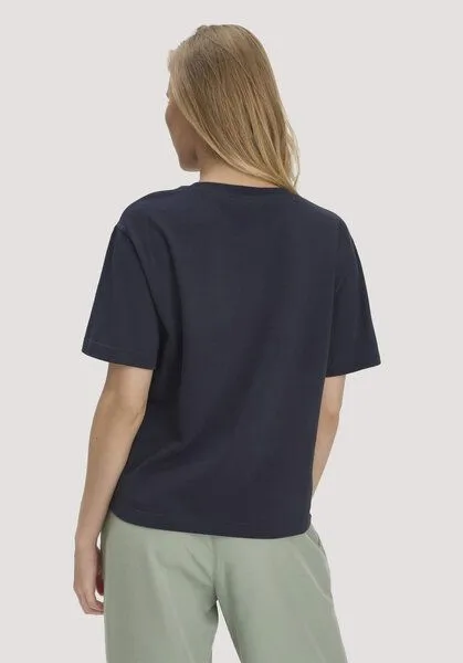 hessnatur hessnatur Heavy Jersey T-Shirt aus reiner Bio-Baumwolle, Marine, – Produktbild 3 von 5