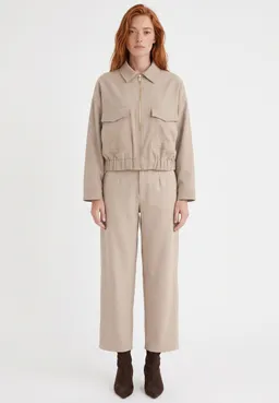ORGANICATION ORGANICATION Damen vegan Jacke In Taupe – Produktbild 1 von 1
