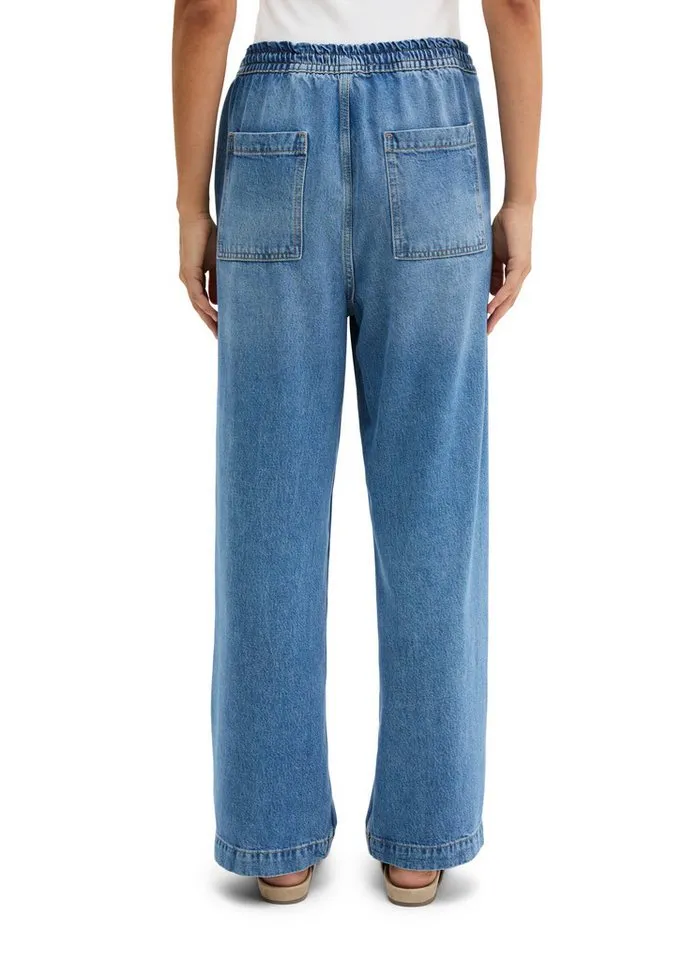 Marc O'Polo Marc O'Polo Regular-fit-Jeans aus TENCEL™ Lyocell, Blau, – Produktbild 3 von 5